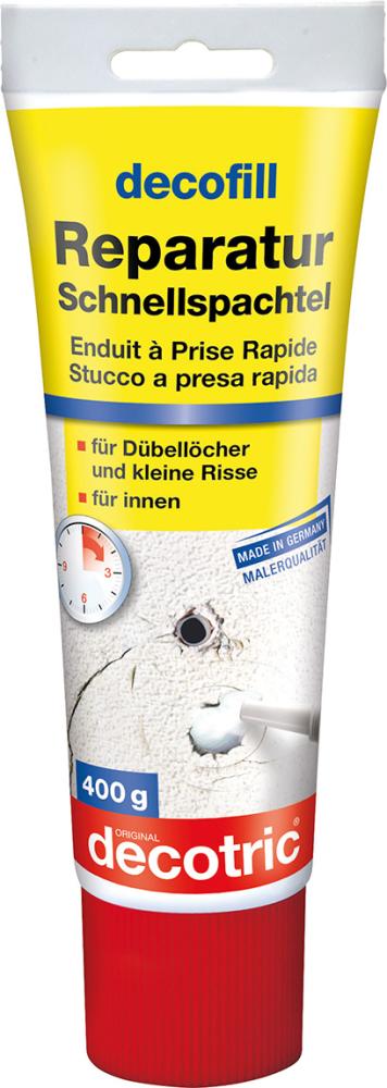 Produktbild decotric Reparatur Schnellspachtel decofill Tube mit 400 Gramm