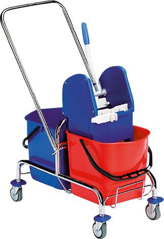 Produktbild Evo-Products Doppelfahreimer verchromt 2x 25l 670mm breit