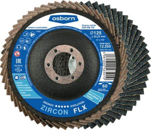 Produktbild Osborn Fächerschleifscheibe ZIRCON FLX 125 mm K 40