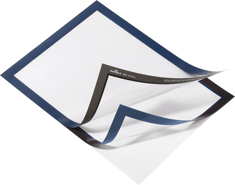Produktbild Durable Informationsrahmen A4 selbstklebend blau 2 Stück bild 4