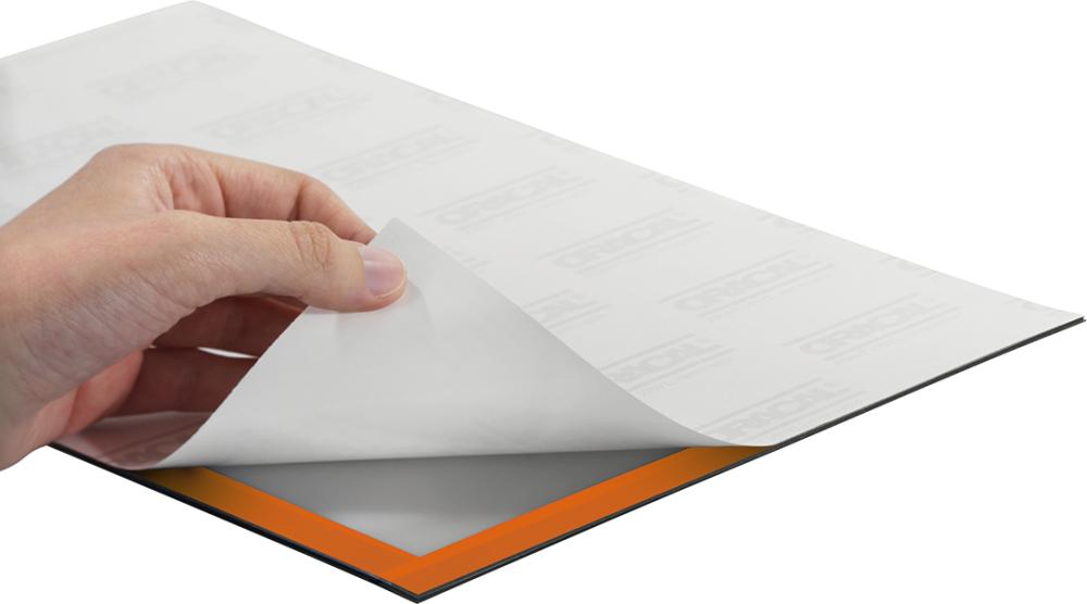 Produktbild Durable Informationsrahmen A4 selbstklebend orange 2 Stück bild 4