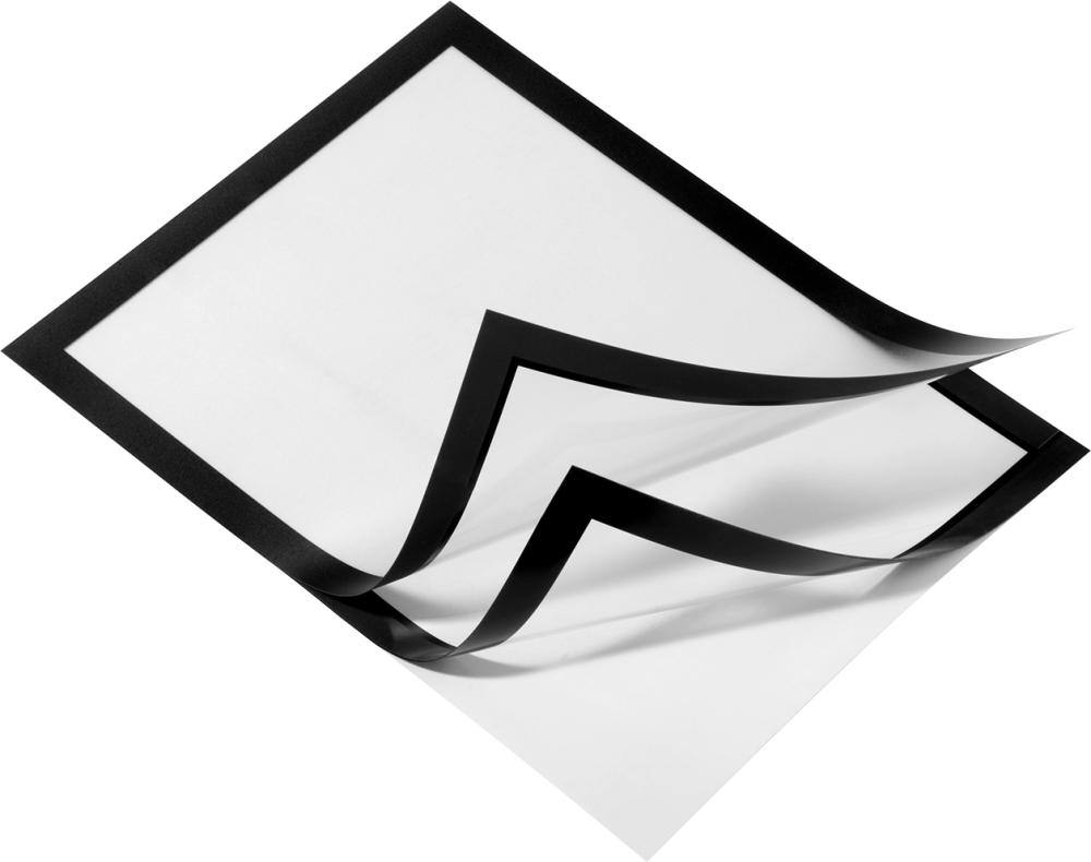 Produktbild Durable Informationsrahmen A4 selbstklebend schwarz 2 Stück bild 9