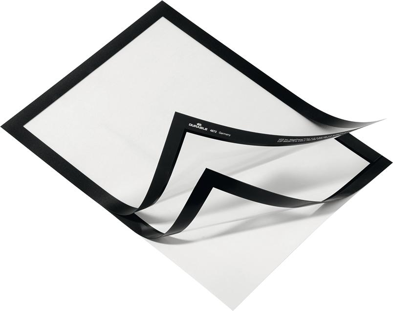 Produktbild Durable Informationsrahmen A4 selbstklebend schwarz 2 Stück bild 6