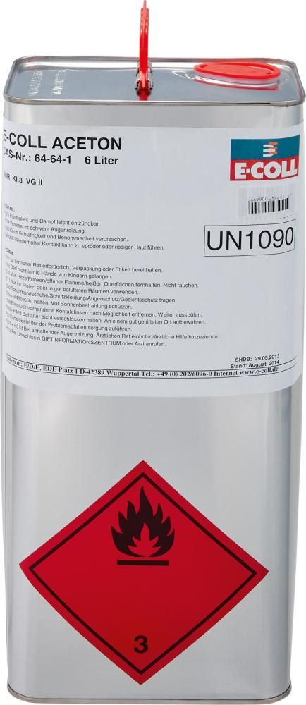 Produktbild E-Coll Aceton Kanister mit 6 Liter