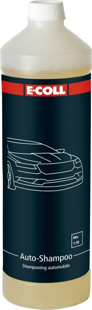 Produktbild E-Coll Autoshampoo Konzentrat Flasche mit 1 Liter