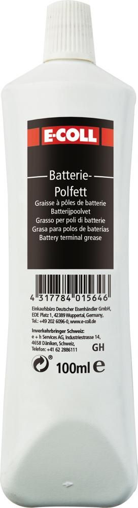 Produktbild E-Coll Batteriepolfett Tube mit 100 ml