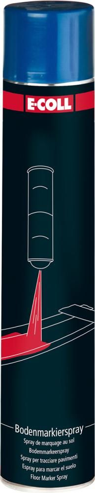 Produktbild E-Coll Bodenmarkierspray blau Sprühdose mit 750 ml