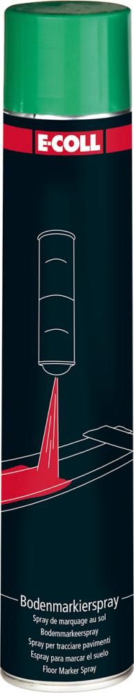 Produktbild E-Coll Bodenmarkierspray grün Sprühdose mit 750 ml