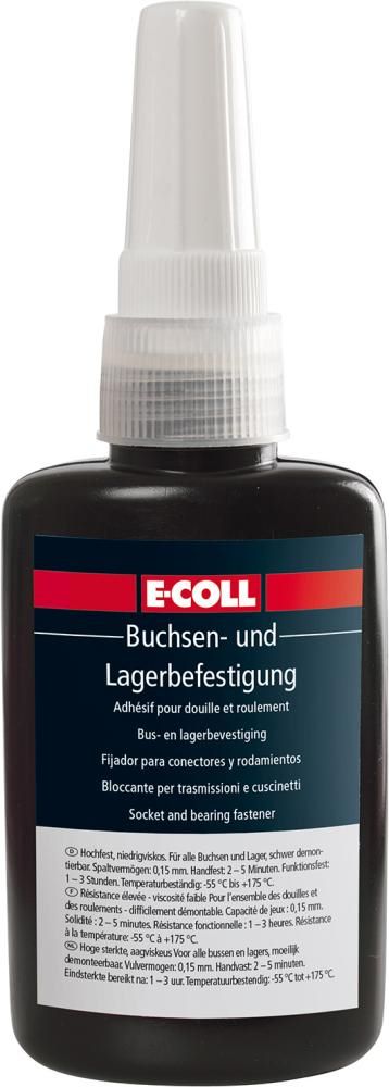 Produktbild E-Coll Buchsenkleber Lagerkleber hochfest mittelviskos Flasche mit 50 ml