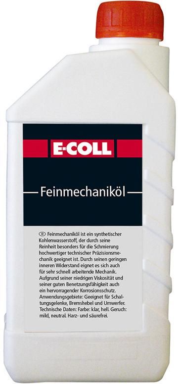 Produktbild E-Coll Feinmechaniköl Flasche mit 1 Liter