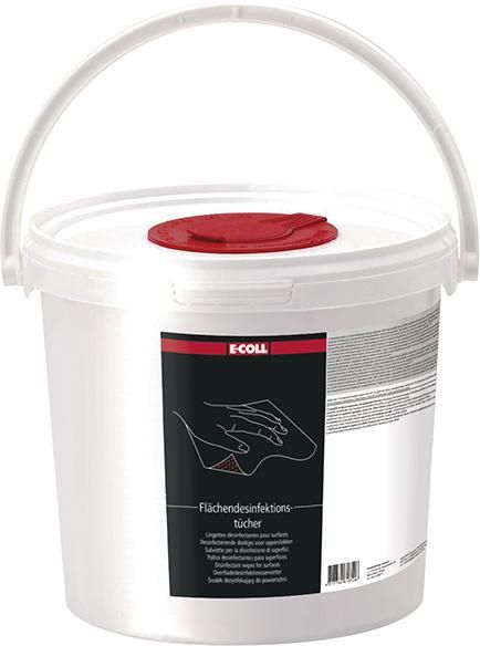 Produktbild E-Coll Flächendesinfektionstion Box mit 80 Tücher