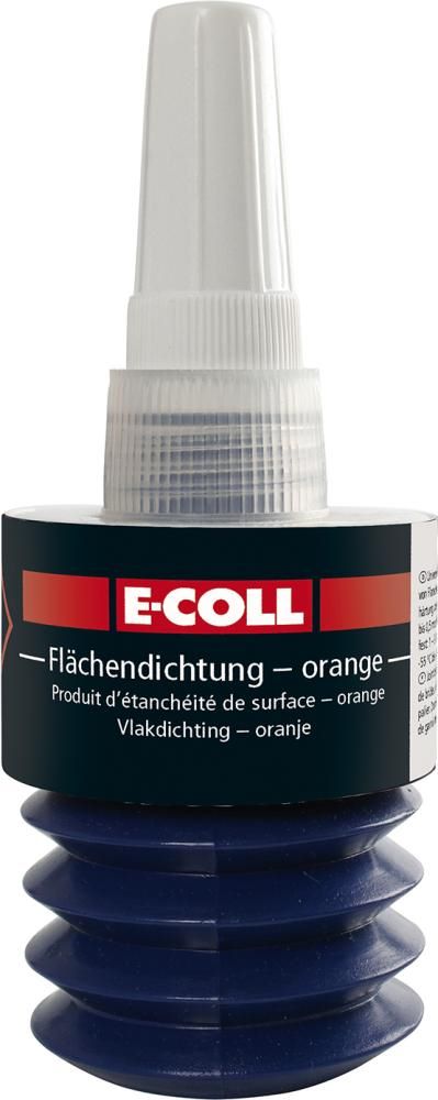 Produktbild E-Coll Flächendichtung orange mittelfest Ziehharmonike mit 50 g