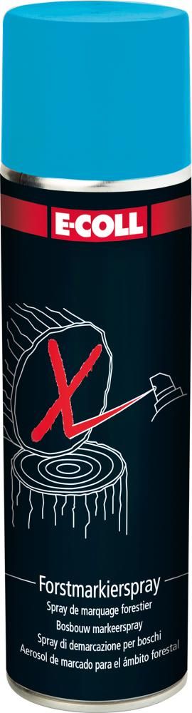 Produktbild E-Coll Forstmarkierspray blau Sprühdose mit 500 ml