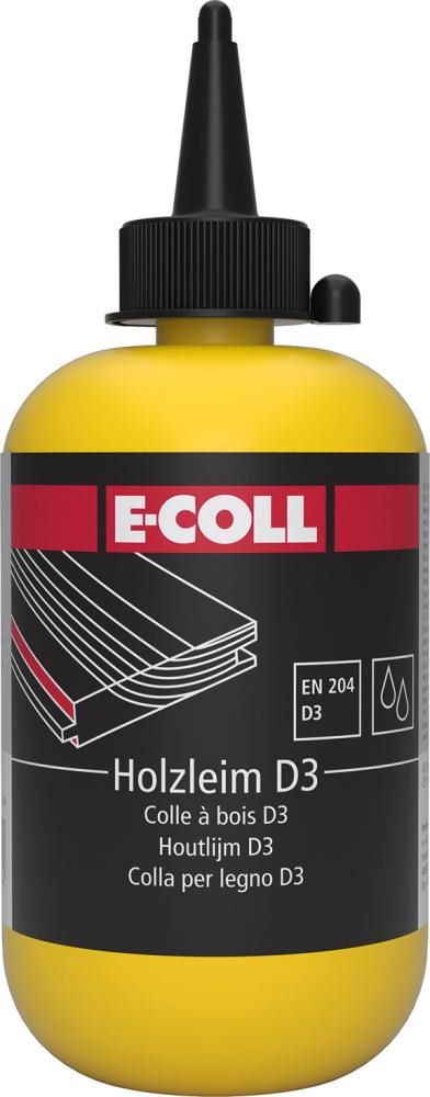 Produktbild E-Coll Holzleim D3 wasserfest Flasche mit 250 g