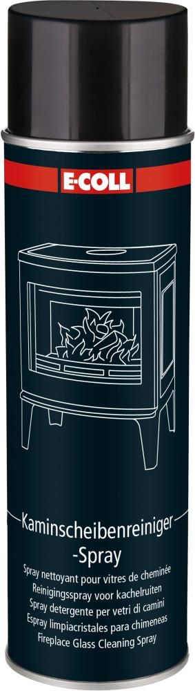 Produktbild E-Coll Kaminscheibenreiniger Sprühdose mit 500 ml