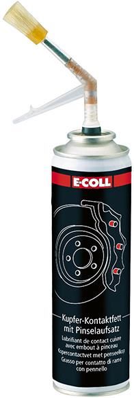 Produktbild E-Coll Kupfer Kontaktfett Pinselflasche mit 200 g