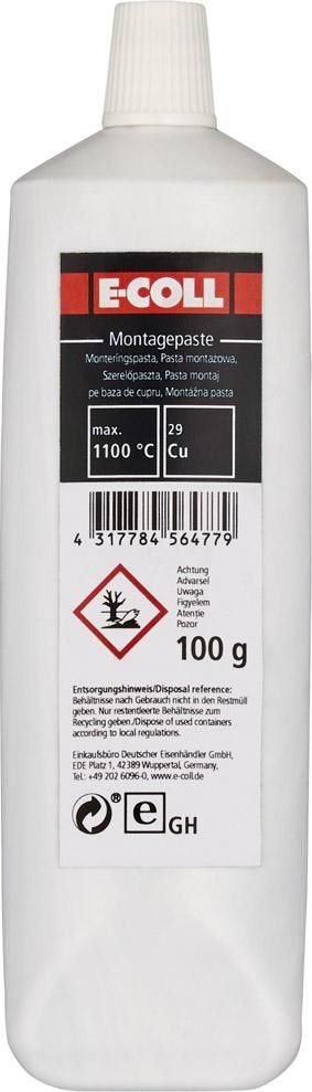 Produktbild E-Coll Montagepaste EE Tube mit 100 g