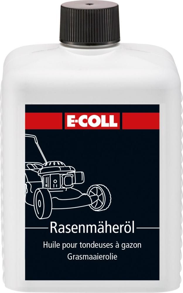 Produktbild E-Coll Rasenmäheröl für 4 Takt Motoren Flasche mit 600 ml