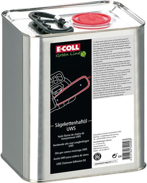 Produktbild E-Coll Sägekettenhaftöl UWS Kanister mit 10 Liter