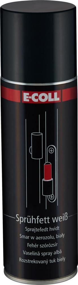 Produktbild E-Coll Sprühfett EE weiß Sprühdose mit 300 ml