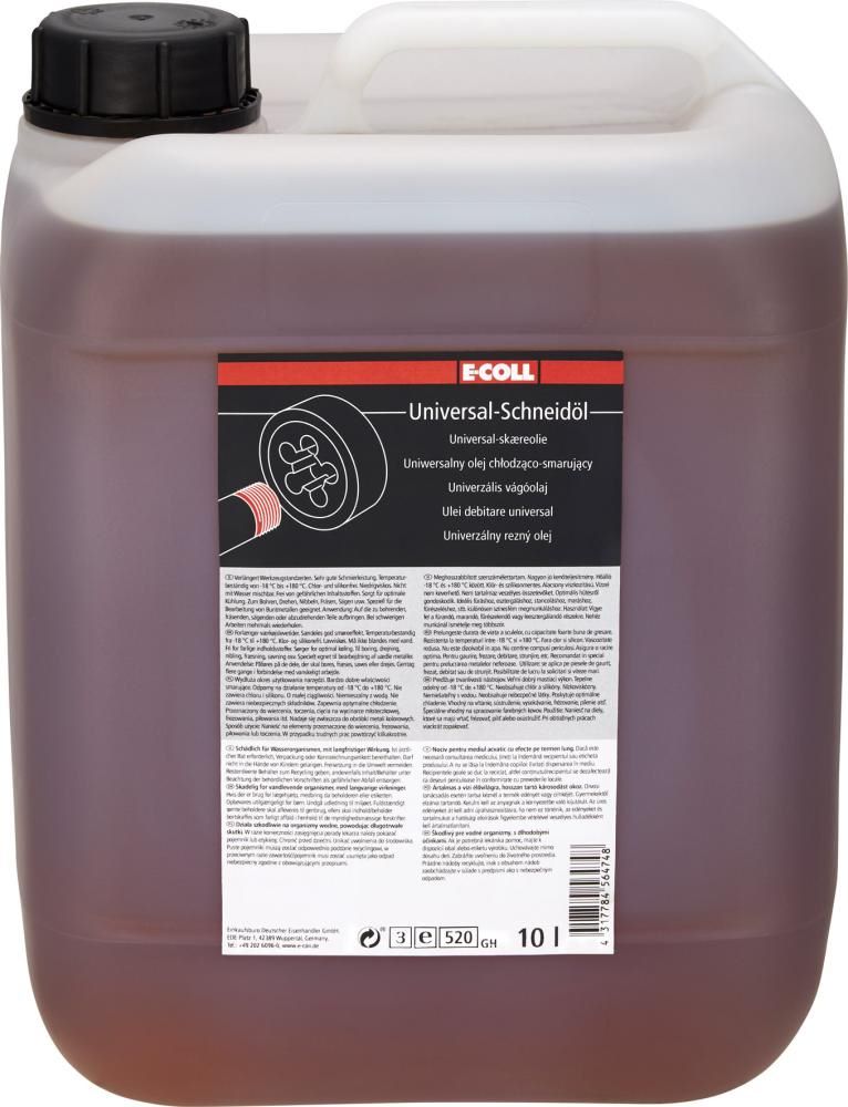 Produktbild E-Coll Schneidöl EE Universal Kanister mit 10 Liter