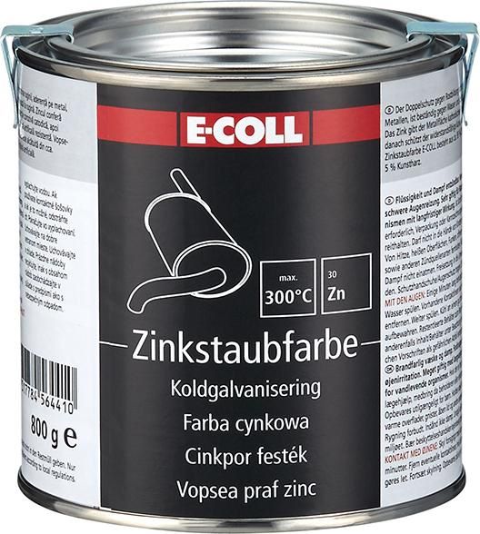 Produktbild E-Coll Zink Staubfarbe EE Dose mit 800 gr