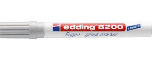 Produktbild Edding Fugenmarker 8200 silbergrau 2 bis 4 mm