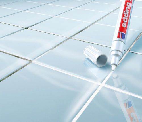 Produktbild Edding Fugenmarker 8200 weiß 2 bis 4 mm bild 3