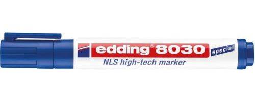 Produktbild Edding Permanent HighTech Marker 8030NLS blau 1,5 bis 3 mm bild 1