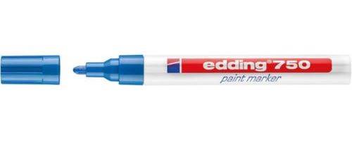 Produktbild Edding Lackmarker 750 blau 2 bis 4 mm
