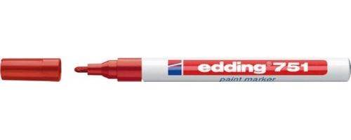 Produktbild Edding Lackmarker 751 rot 1 bis 2 mm