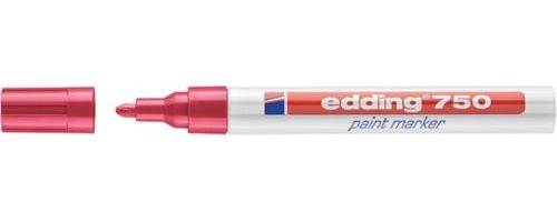 Produktbild Edding Lackmarker 750 rot 2 bis 4 mm