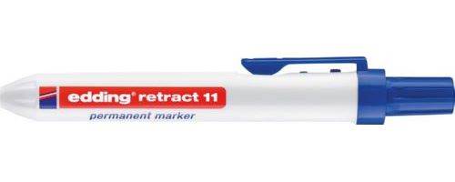 Produktbild Edding Permanentmarker retract 11 blau 1,5 bis 3 mm