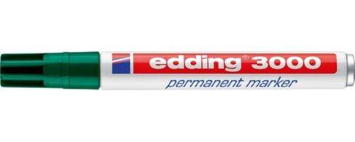 Produktbild Edding Permanentmarker 3000 grün 1,5 bis 3 mm