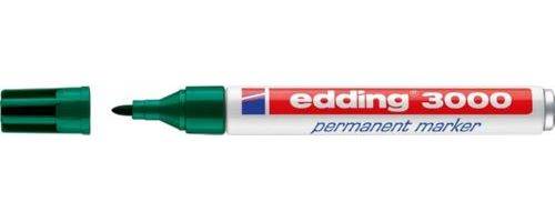 Produktbild Edding Permanentmarker 3000 grün 1,5 bis 3 mm bild 4