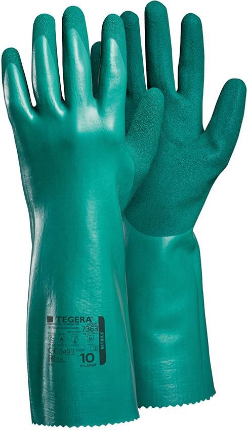 Produktbild Ejendals Chemikalienschutzhandschuh Tegera 7363 Gr. 10