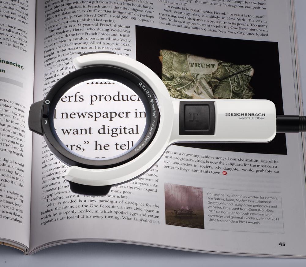 Produktbild Eschenbach Lupenleuchte varioLEDflex2,5xD 76x350mm bild 9