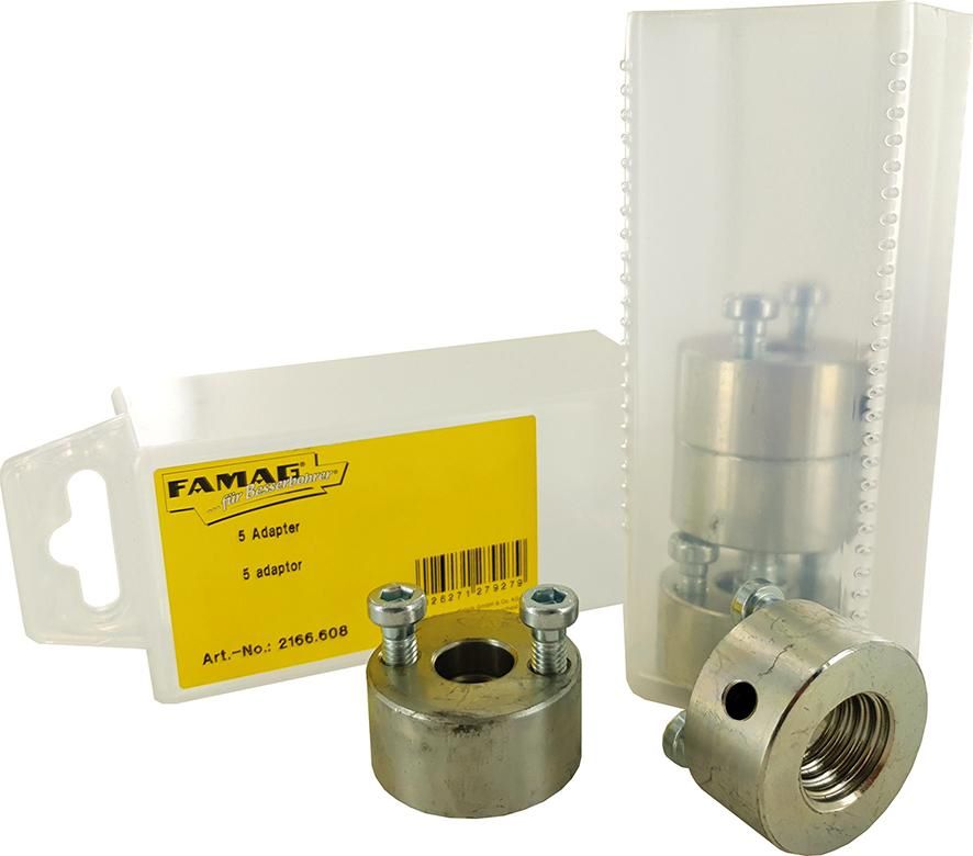 Produktbild Famag Adapter Satz für PAROLI Lochsäge 5 Stück