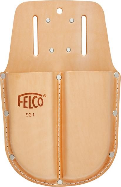 Produktbild Felco Doppel Holster mit 2 Fächern nebeneinander aus Leder
