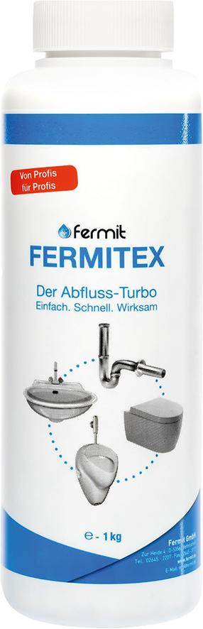 Produktbild Fermit Rohrreinigungspulver Fermitex Dose 1 kg Inhalt