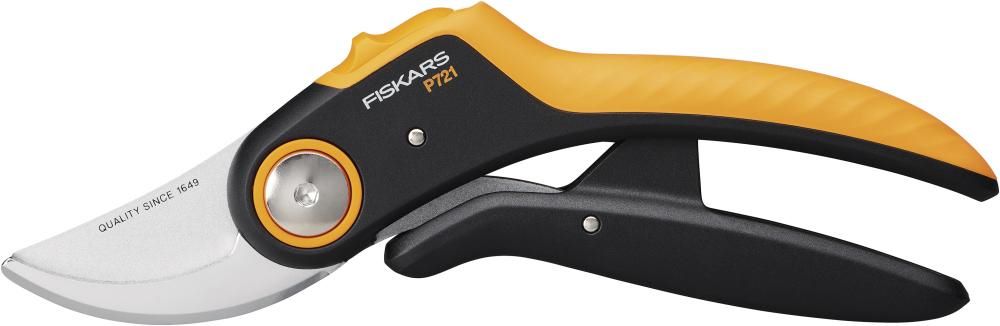 Produktbild Fiskars Bypass Gartenschere P721 Plus PowerLever