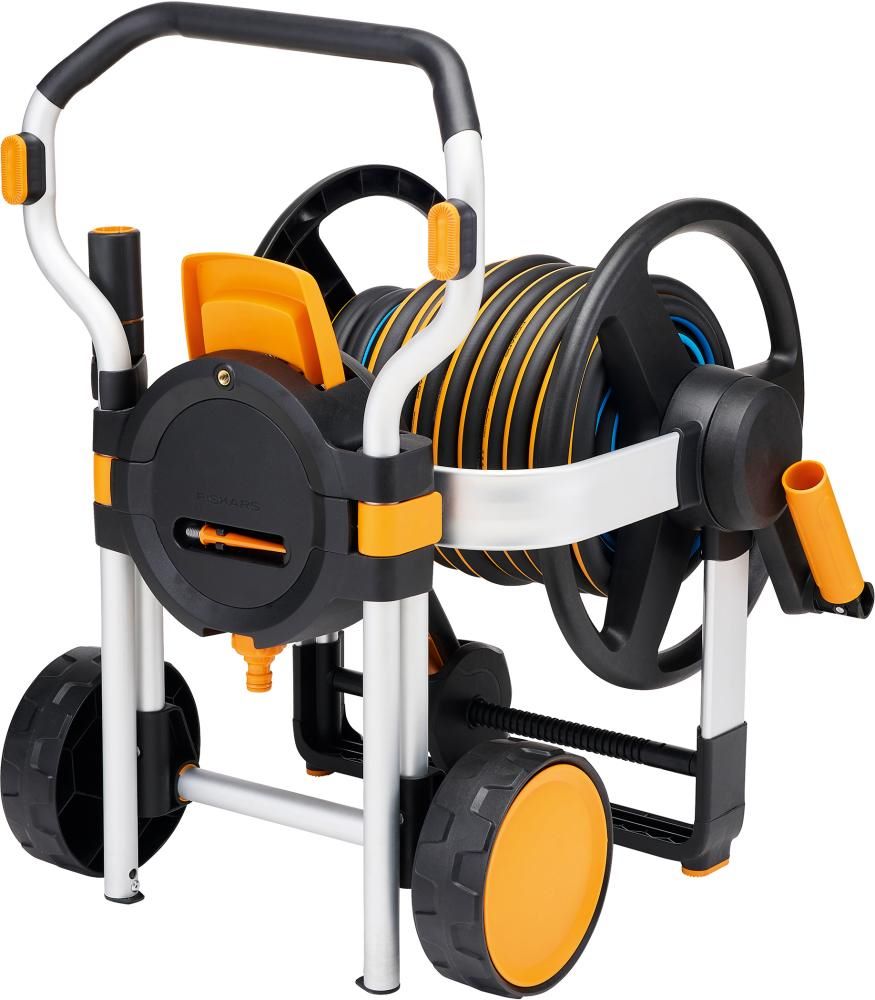 Produktbild Fiskars Schlauchwagen 20 meter Waterwheel XL manuell All in Set
