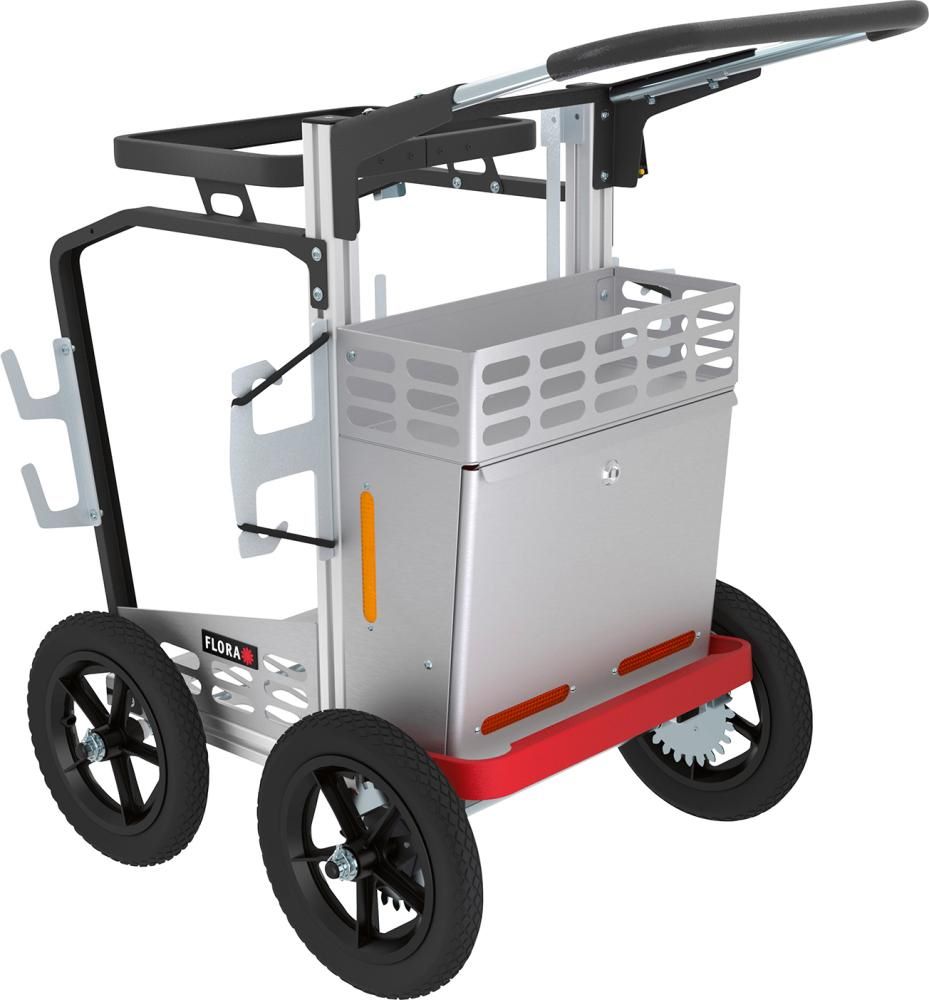 Produktbild Flora Handwagen Picobello City feste Müllsackhalterung bild 2