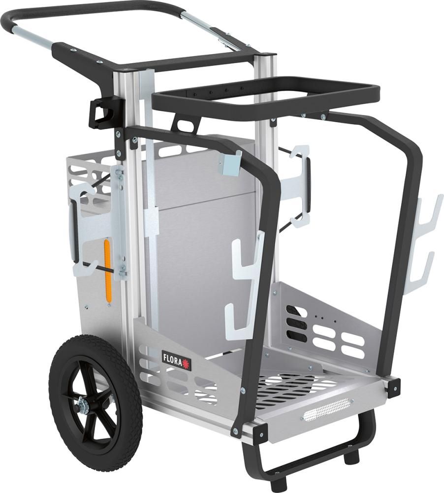 Produktbild Flora Handwagen Picobello Compact feste Müllsackhalterung