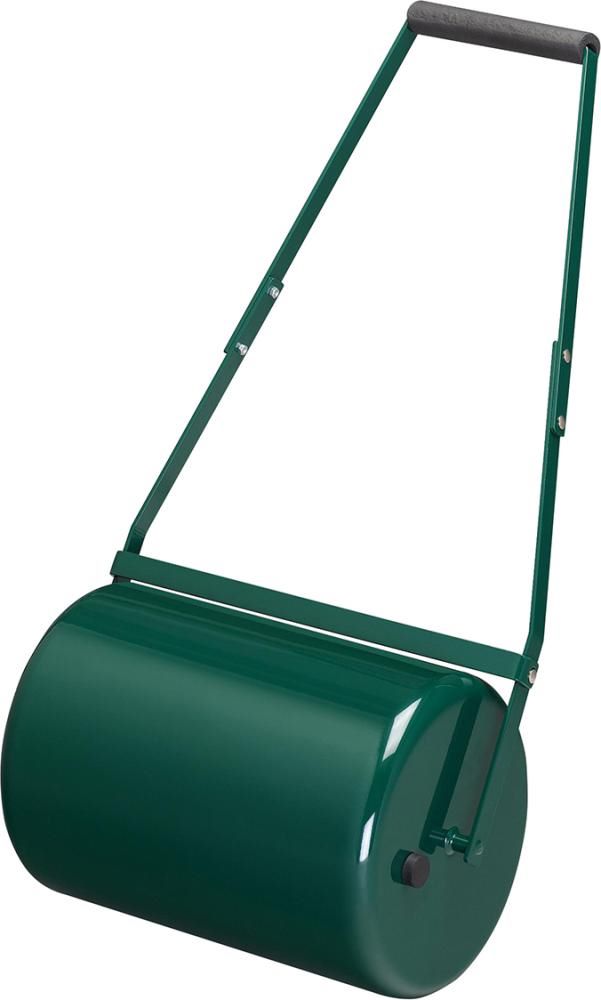 Produktbild Flora Rasenwalze 30 Liter aus Metall dunkelgrün 45 x 30 cm