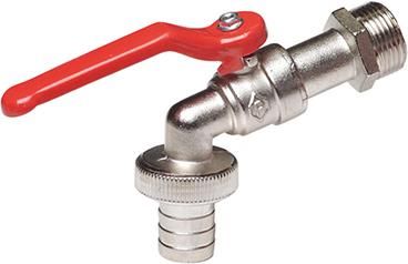 Produktbild Floraworld Auslauf Kugelhahn AG D 3/4 Zoll Tülle 3/4 Zoll mit Absperrhebel