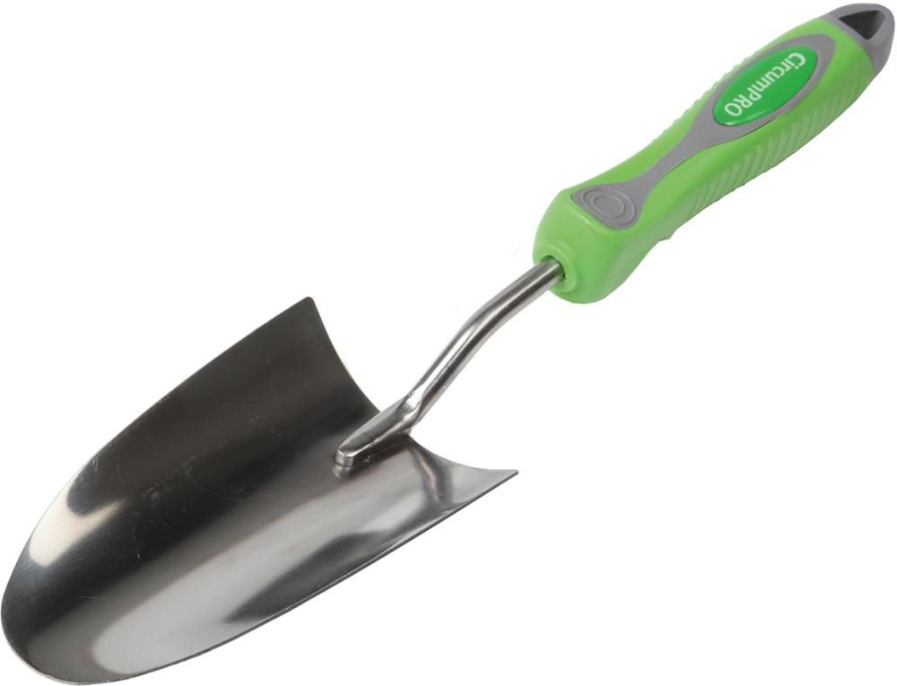 Produktbild Floraworld Blumenkelle Edelstahl Ergo-Griff Länge 355 mm