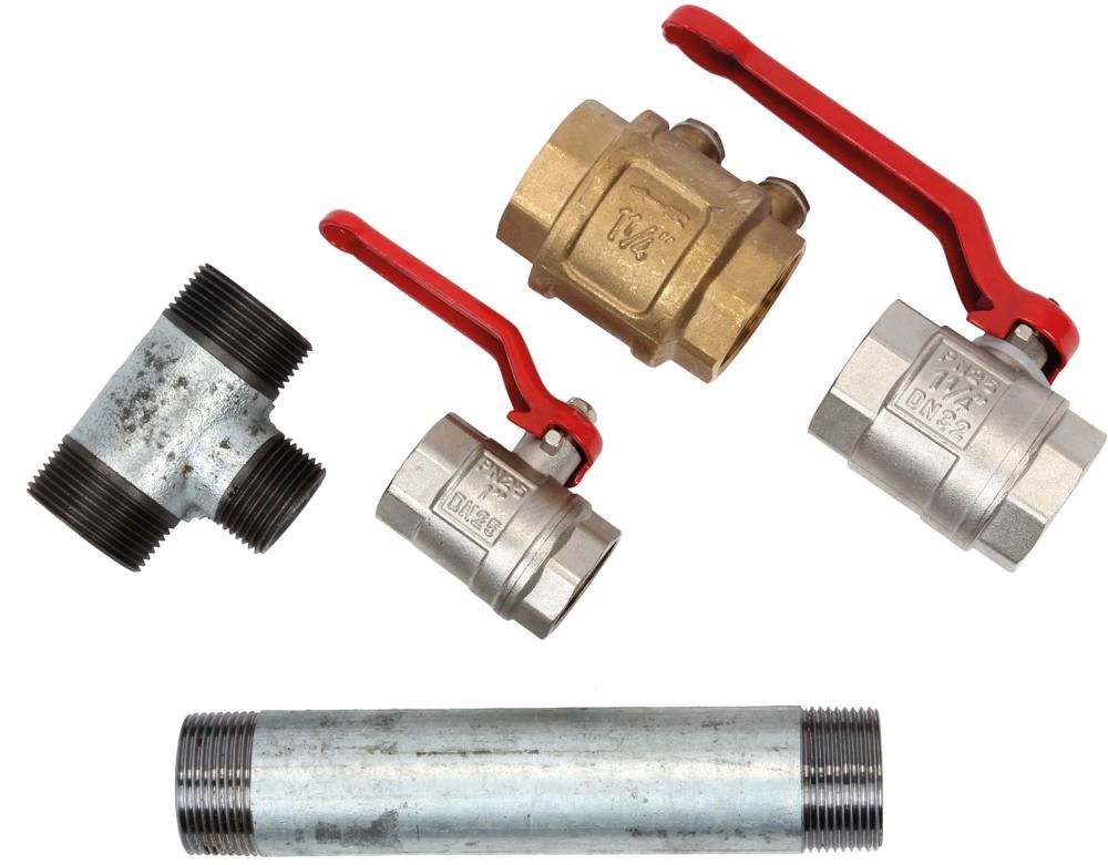 Produktbild Floraworld Doppelter Pumpenstock 400 mm AG 1 1/4 Zoll seitlich 1 Zoll