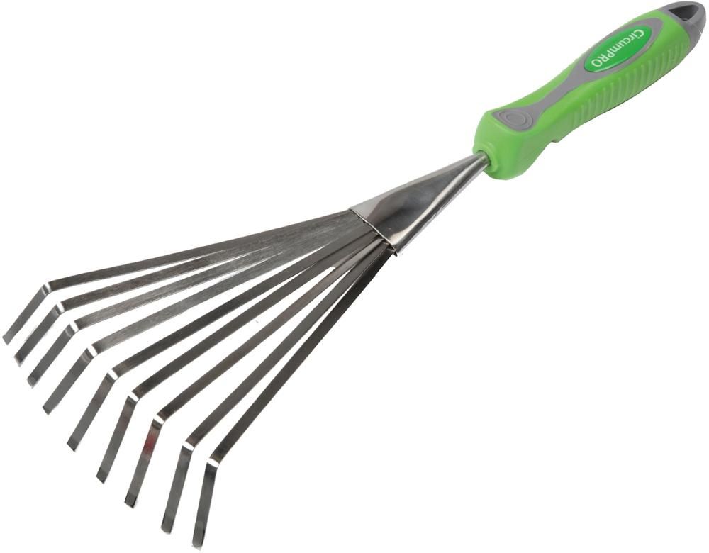 Produktbild Floraworld Fächerbesen Edelstahl Ergo-Griff Länge 390 mm