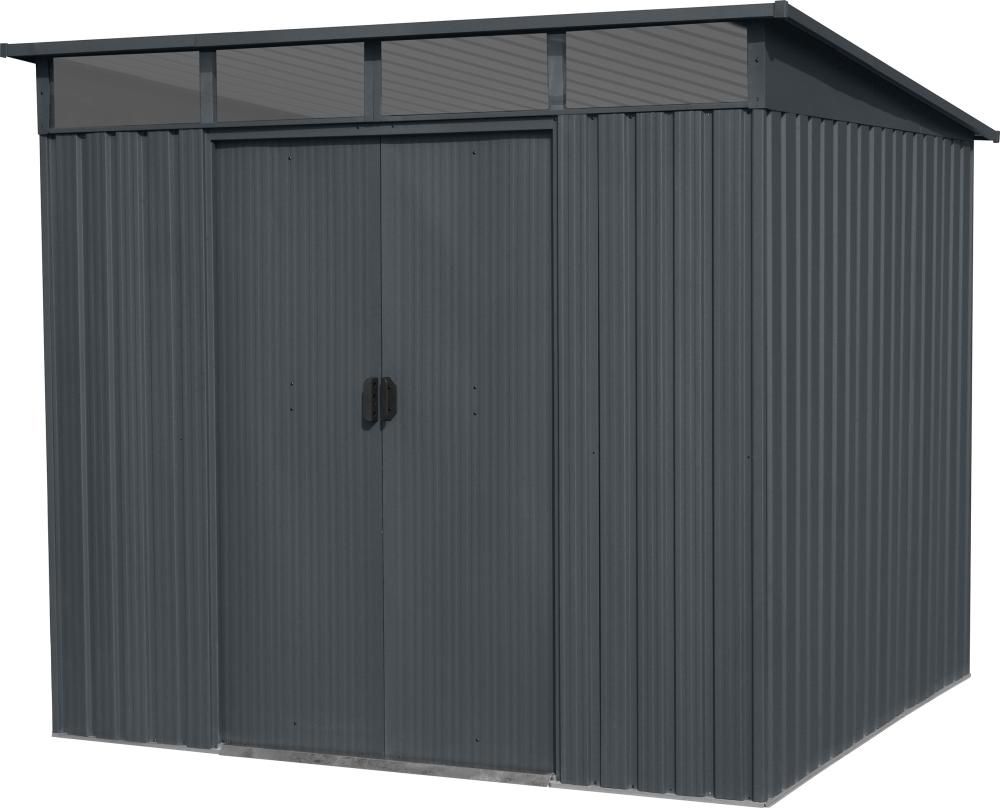 Produktbild Floraworld Gerätehaus mit Pultdach Skyligh 239 x 193 x 202 cm